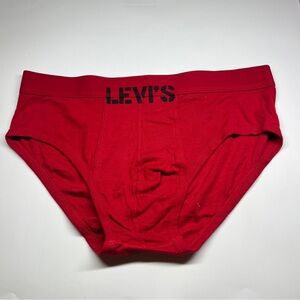 Levi's Bold Red Men's Briefs